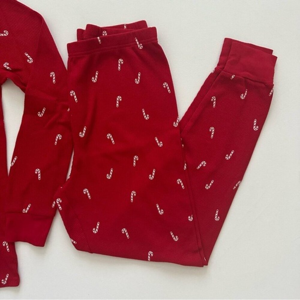 Carter’s Adult 2-Piece Candy Cane Thermal Pajamas Size S - Picture 12 of 16